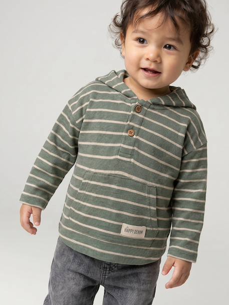 Bébé-T-shirt, sous-pull-T-shirt à capuche bébé