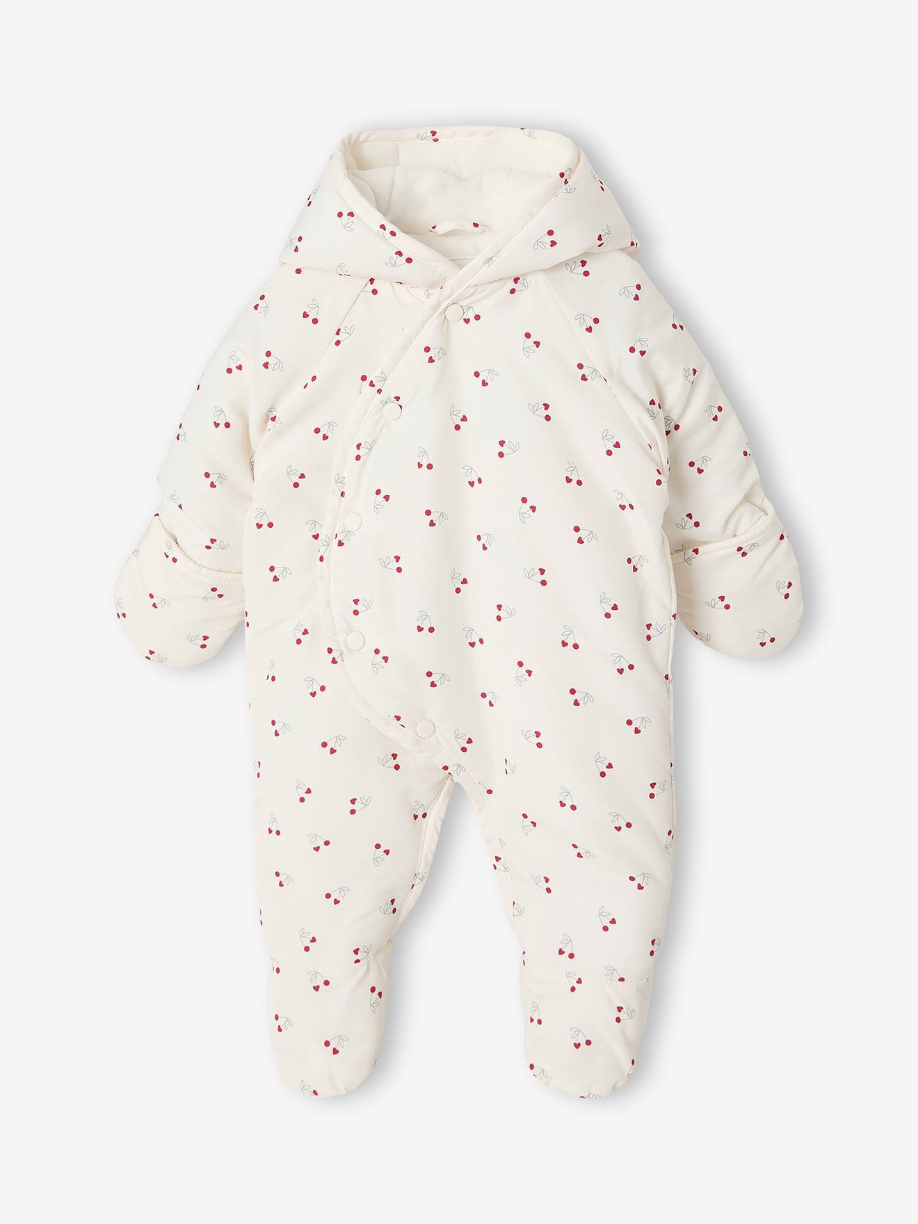 Combinaison pilote capuche naissance cru 38$