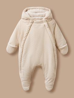 Bébé-Manteau, combipilote, nid d'ange-Combipilote-Combi-pilote en velours bébé