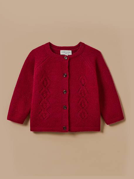 Bébé-Cardigan en laine mérinos bébé