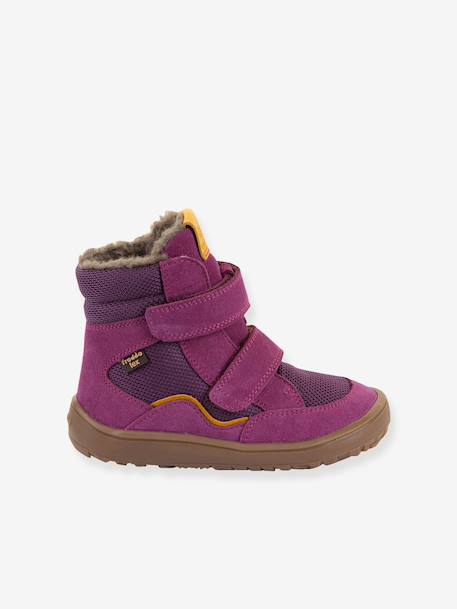 Bottes d'hiver pieds nus enfants BAREFOOT TEX WINTER Froddo bleu jean+bleu nuit+bordeaux+gris ardoise+lilas+noir+olive+violet 44 - vertbaudet enfant 