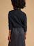 Pull grossesse et allaitement noir 3 - vertbaudet enfant 