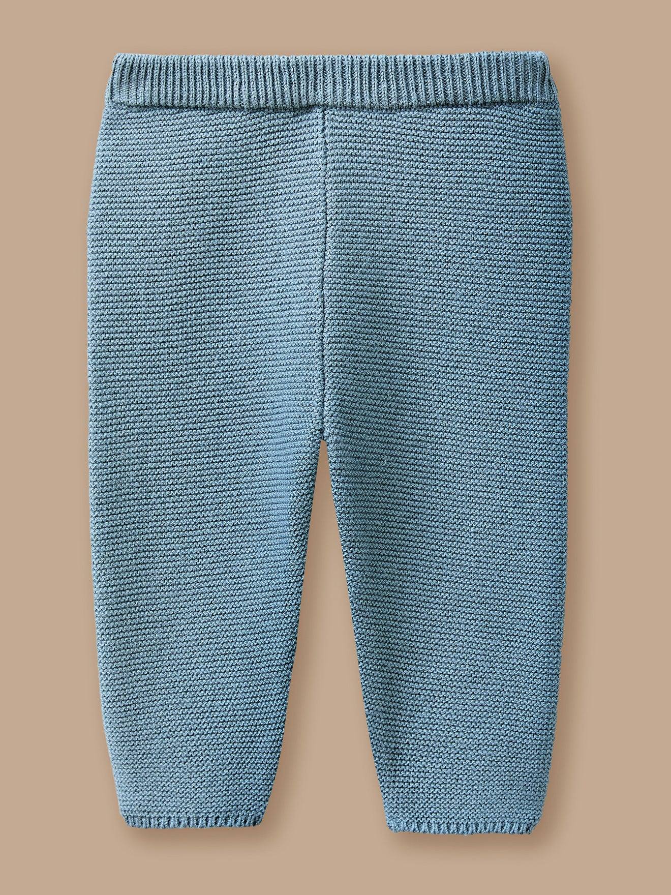 Legging Bébé En Coton Biologique Bleu Orion