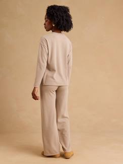 Vêtements de grossesse-Pantalon-Ensemble de grossesse et postpartum 2 pices