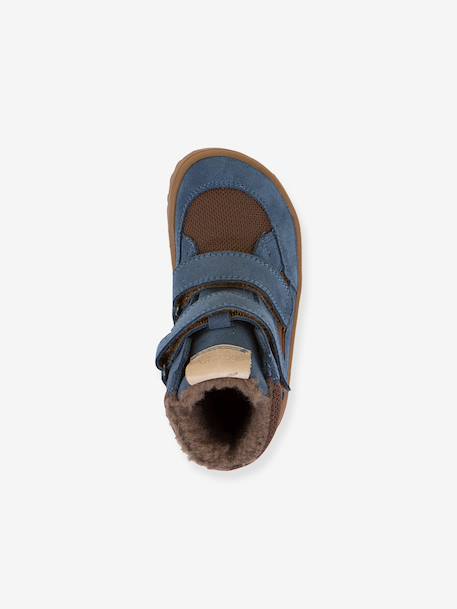 Bottes d'hiver pieds nus enfants BAREFOOT TEX WINTER Froddo bleu jean+bleu nuit+bordeaux+gris ardoise+lilas+noir+olive+violet 4 - vertbaudet enfant 