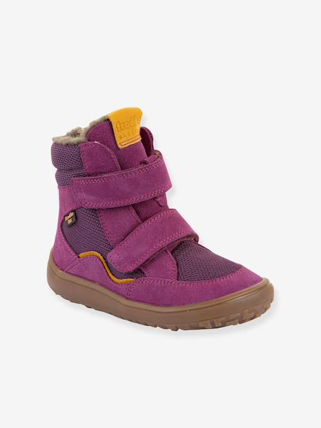 Bottes d'hiver pieds nus enfants BAREFOOT TEX WINTER Froddo bleu jean+bleu nuit+bordeaux+gris ardoise+lilas+noir+olive+violet 43 - vertbaudet enfant 