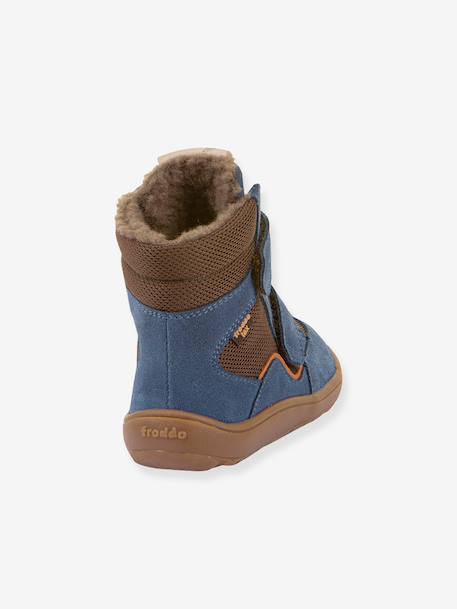 Bottes d'hiver pieds nus enfants BAREFOOT TEX WINTER Froddo bleu jean+bleu nuit+bordeaux+gris ardoise+lilas+noir+olive+violet 3 - vertbaudet enfant 