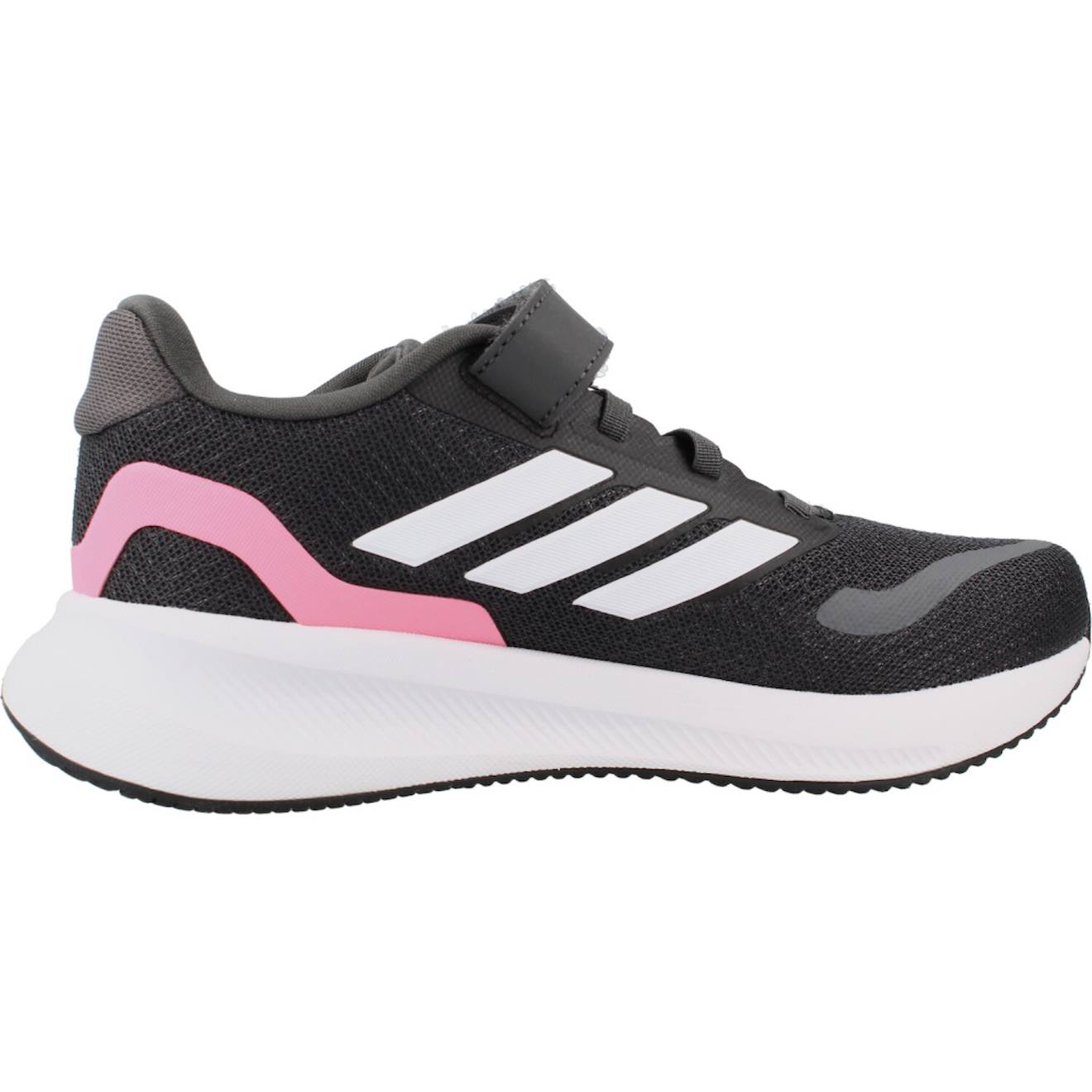 Basket Garçon Modèle Runfalcon Noir Grey