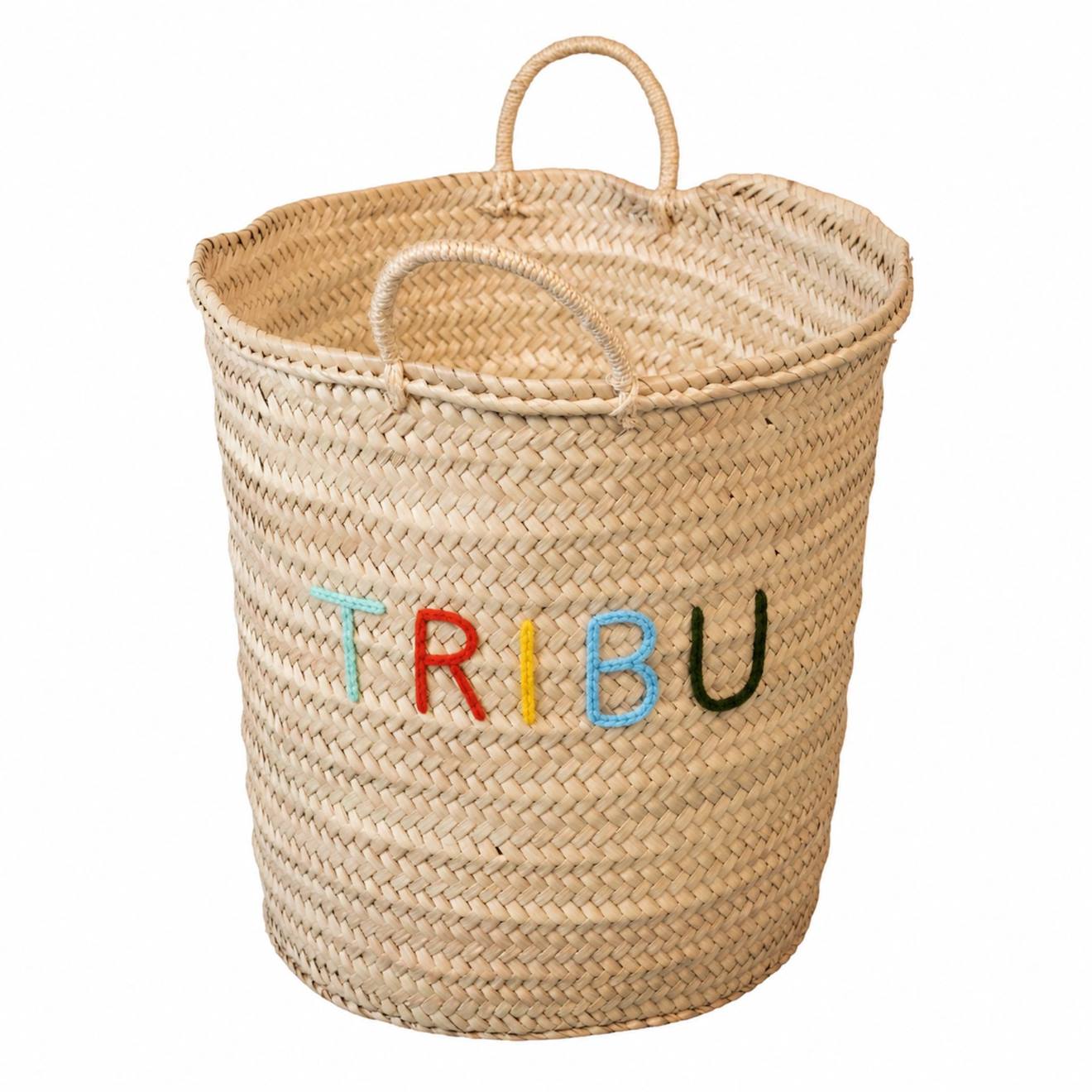 Panier De Rangement Tressé Tribu Naturel (Home Maison) - Image 1
