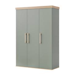-Armoire enfant ‘jimmy’ – 3 portes – poignées en bois massif
