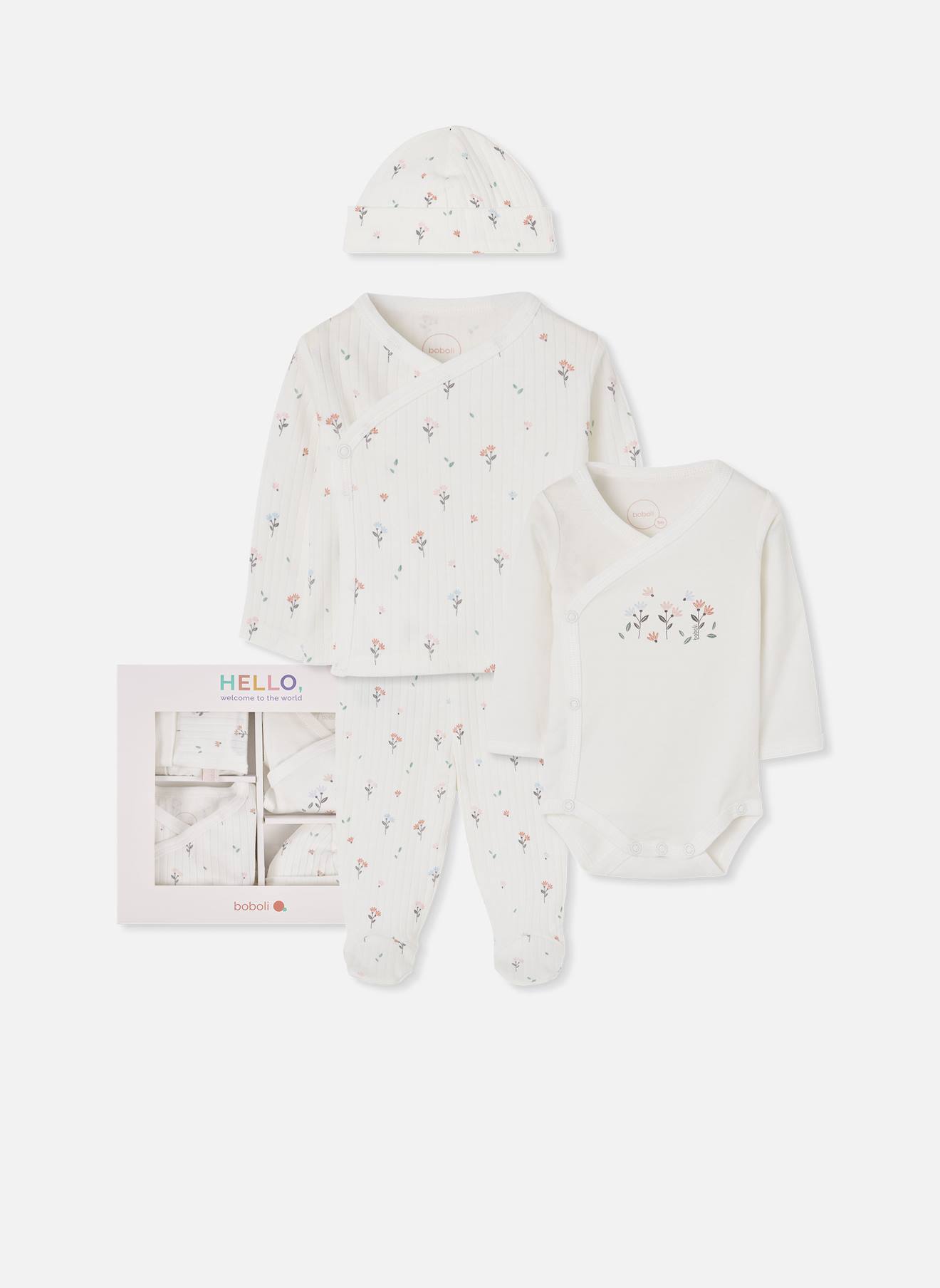 Lot Maille Bb Fille Imprim Fleurs Multicolore 43$