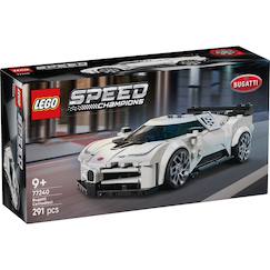 Jouet-Jeux d'imagination-Jeux de construction-Lego 77240 jeu de construction enfant hypercar bugatti centodieci speed champions 291 pièces