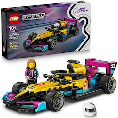 Jouet-Jeux d'imagination-Jeux de construction-Lego 77258 jeu de construction enfant voiture de course f1 academy speed champions 201 pièces