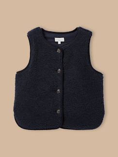 -Veste sans manches en sherpa garçon