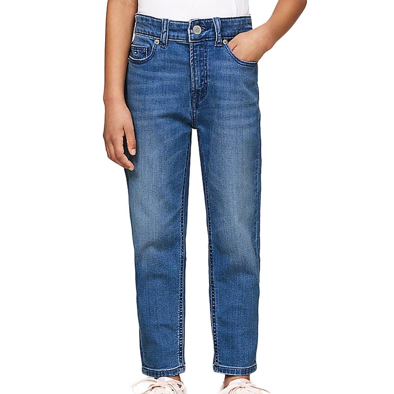 Jean Fille Tapered Bleu 42 €