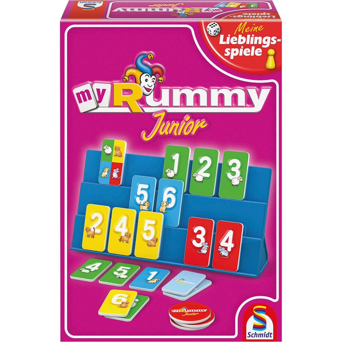 Premier Jeu De Société Enfant My Rummy Junior Multicolore