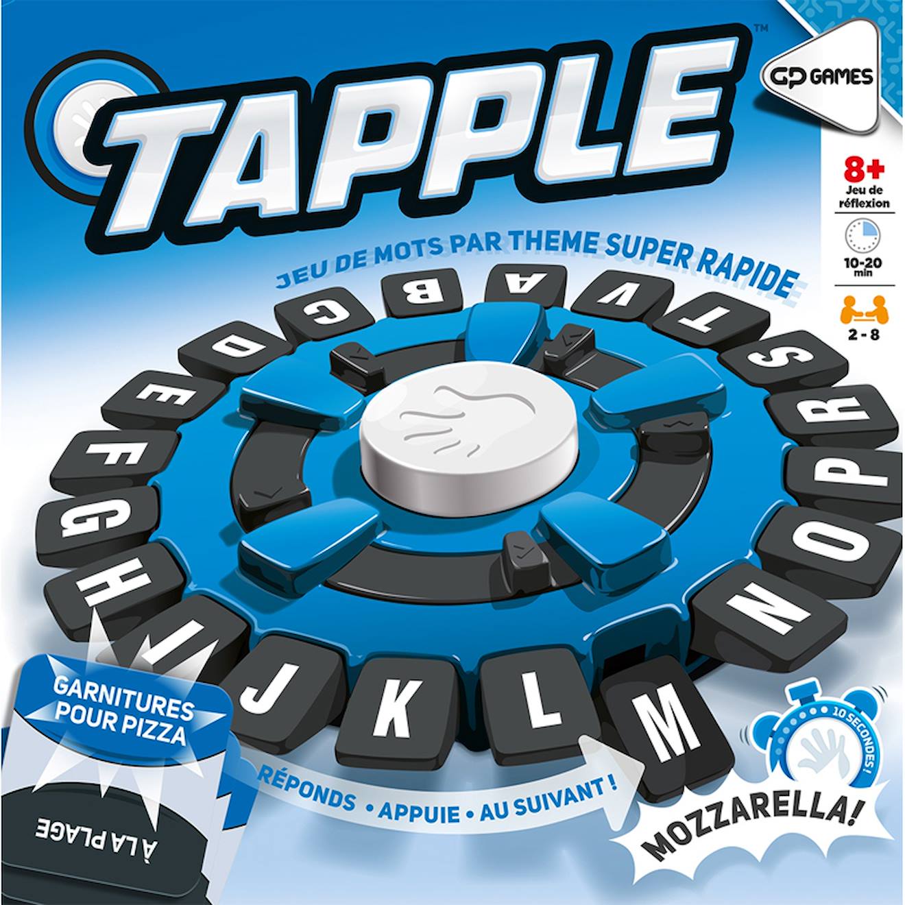 Jeu De Société Enfant Tapple Contre La Montre Multicolore