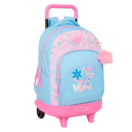 Garçon-Accessoires-Fourniture scolaire-Cartable-Sac à dos à roulettes blackfit8 smile 45 cm trolley haut de gamme
