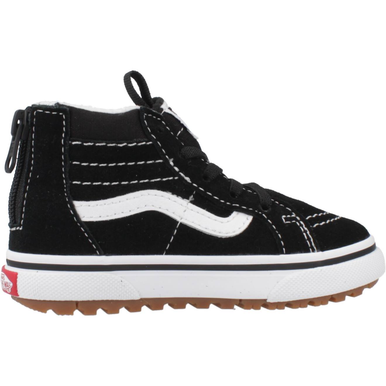 Baskets Enfant Garçon En Cuir Noir