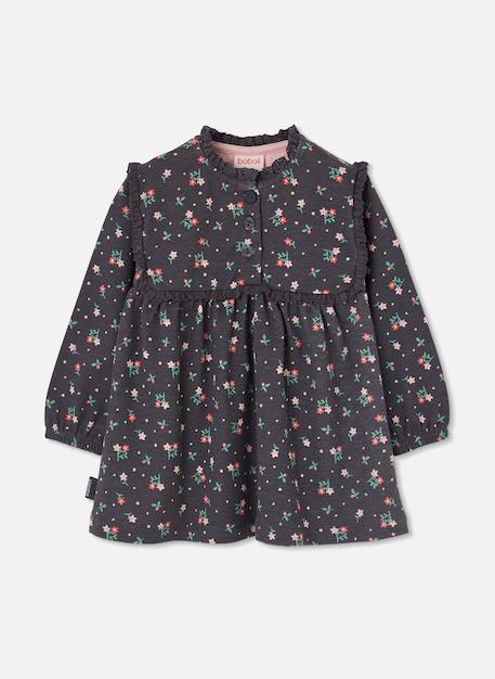 Fille-Robe-Robe imprimé fleurs