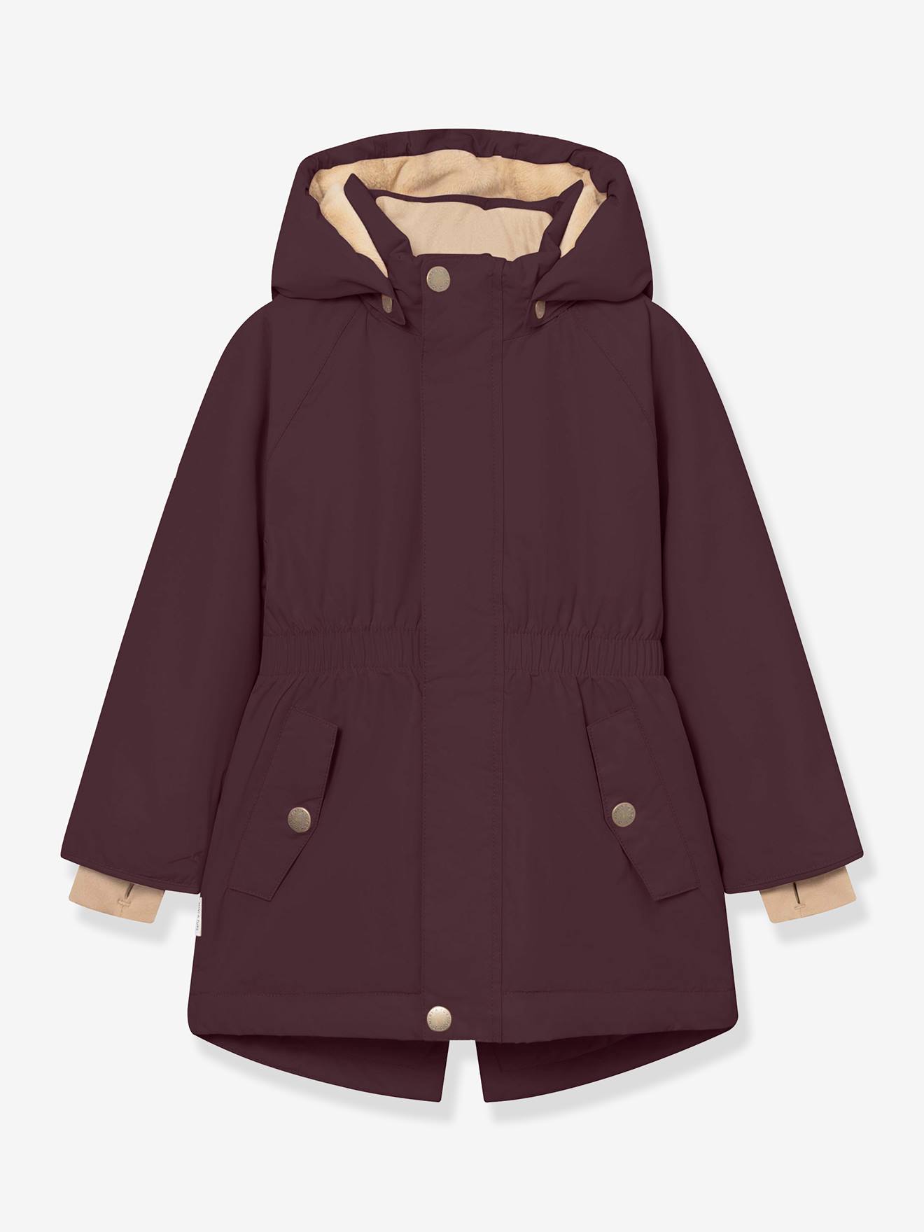 Veste d'hiver avec doublure polaire MATVIKANIA fille MINI A TURE violet
