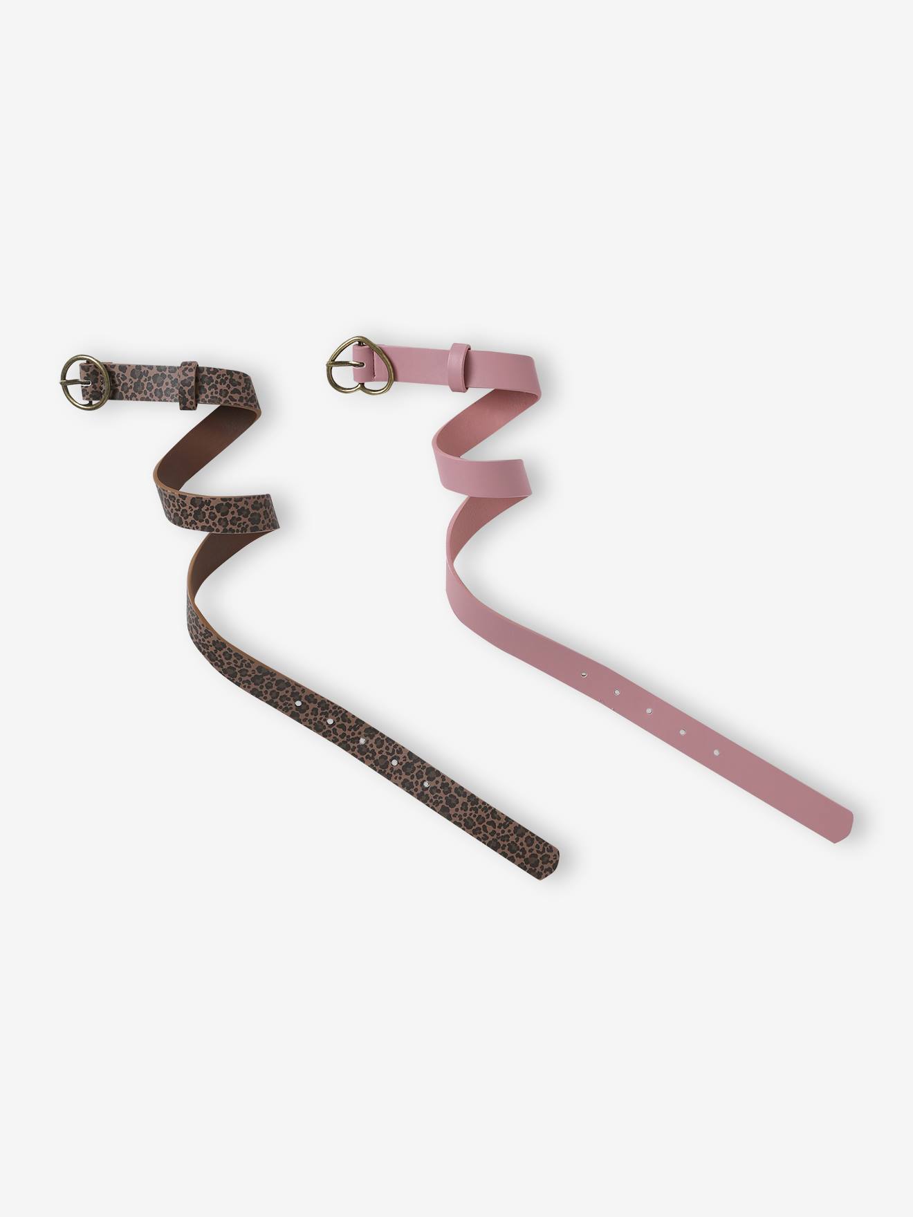 Lot de 2 ceintures blush 16$