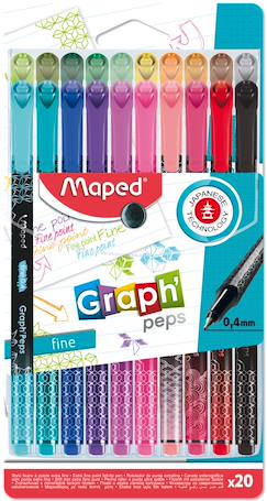 Feutres graph peps stylos feutres  - vertbaudet enfant