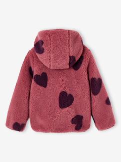 -Veste fille sherpa motifs