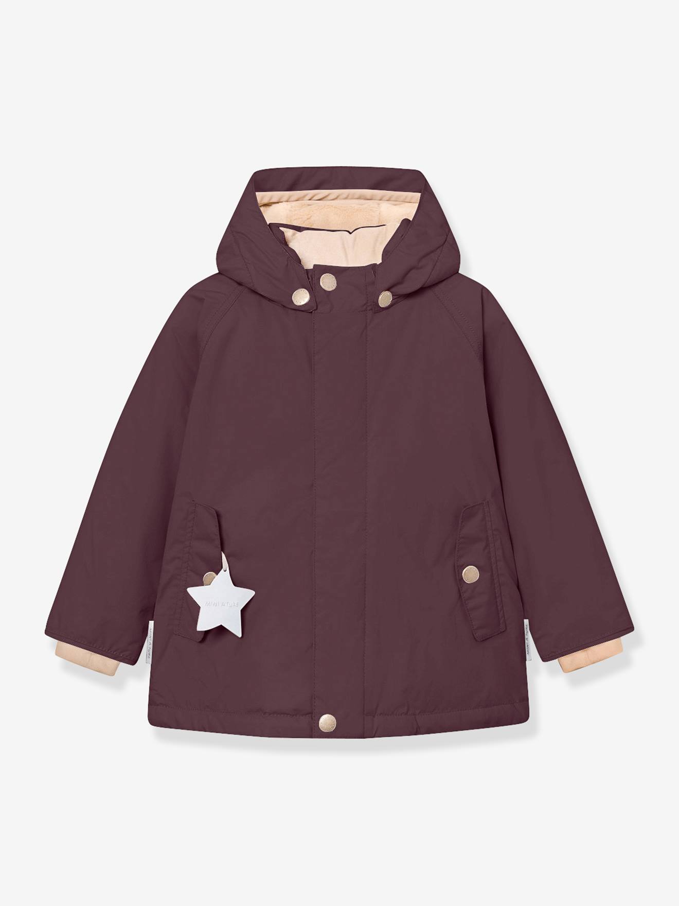Veste d'hiver avec doublure polaire MATWALLY enfants MINI A TURE violet