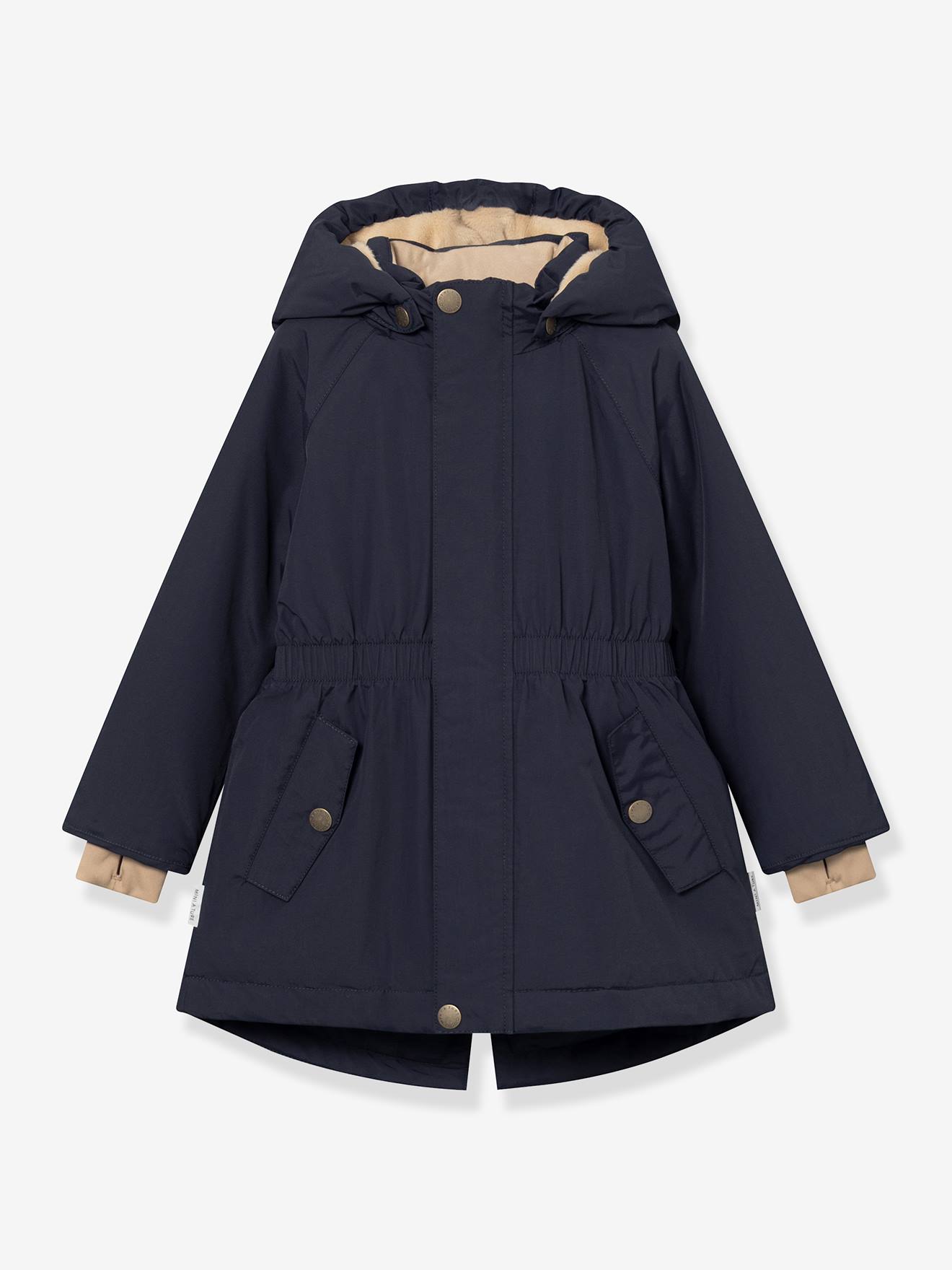 Veste d'hiver avec doublure polaire MATVIKANIA fille MINI A TURE marine