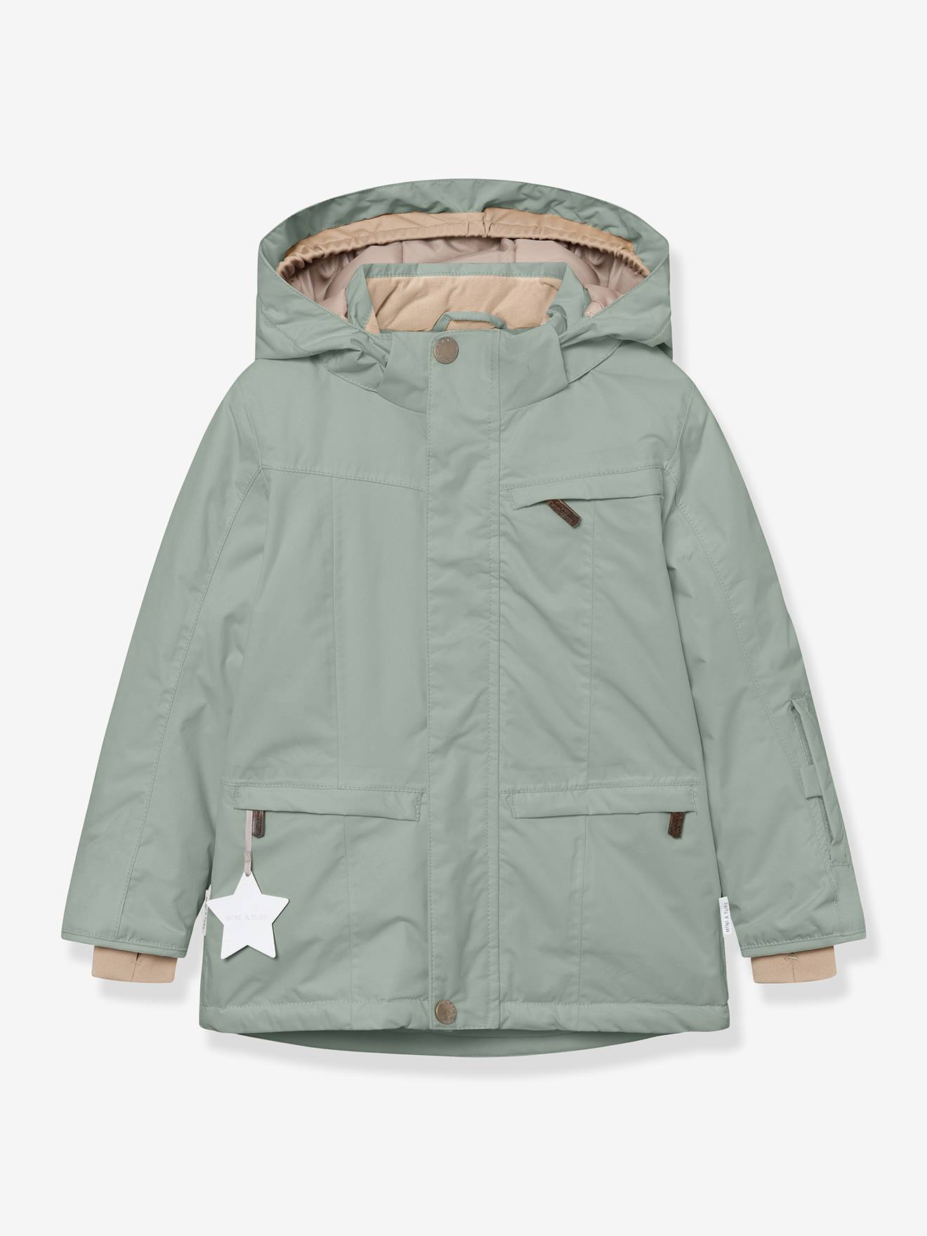 Veste d'hiver MATVESTYN garçon MINI A TURE gris ardoise