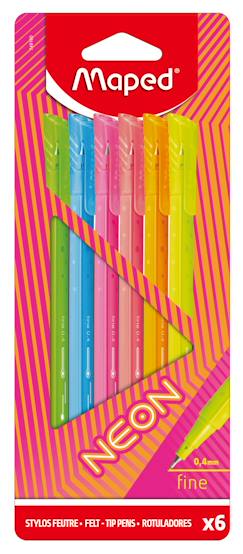 Feutres graph peps neon stylos  - vertbaudet enfant