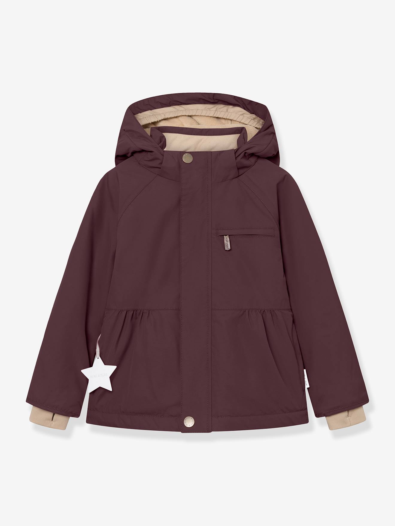 Veste d'hiver avec doublure polaire MATBRIDDINE fille MINI A TURE violet