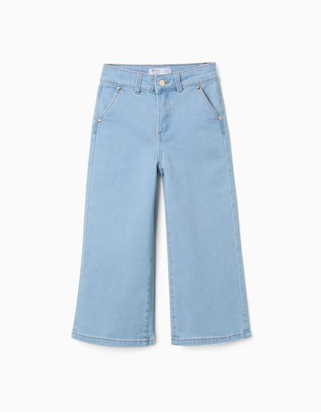 Jean à jambe large avec poches devant et derrière  - vertbaudet enfant
