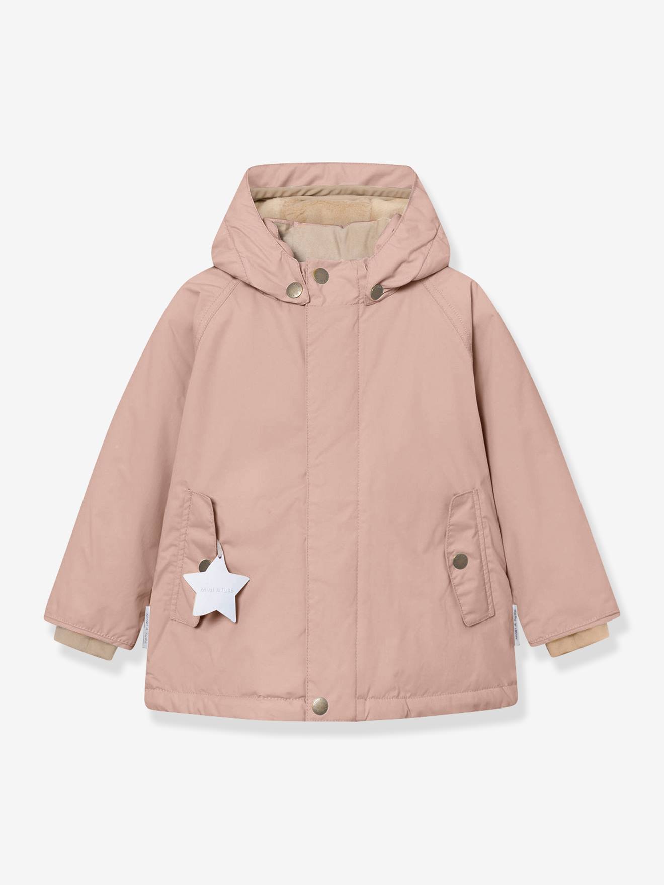 Veste d'hiver avec doublure polaire MATWALLY enfants MINI A TURE vieux rose