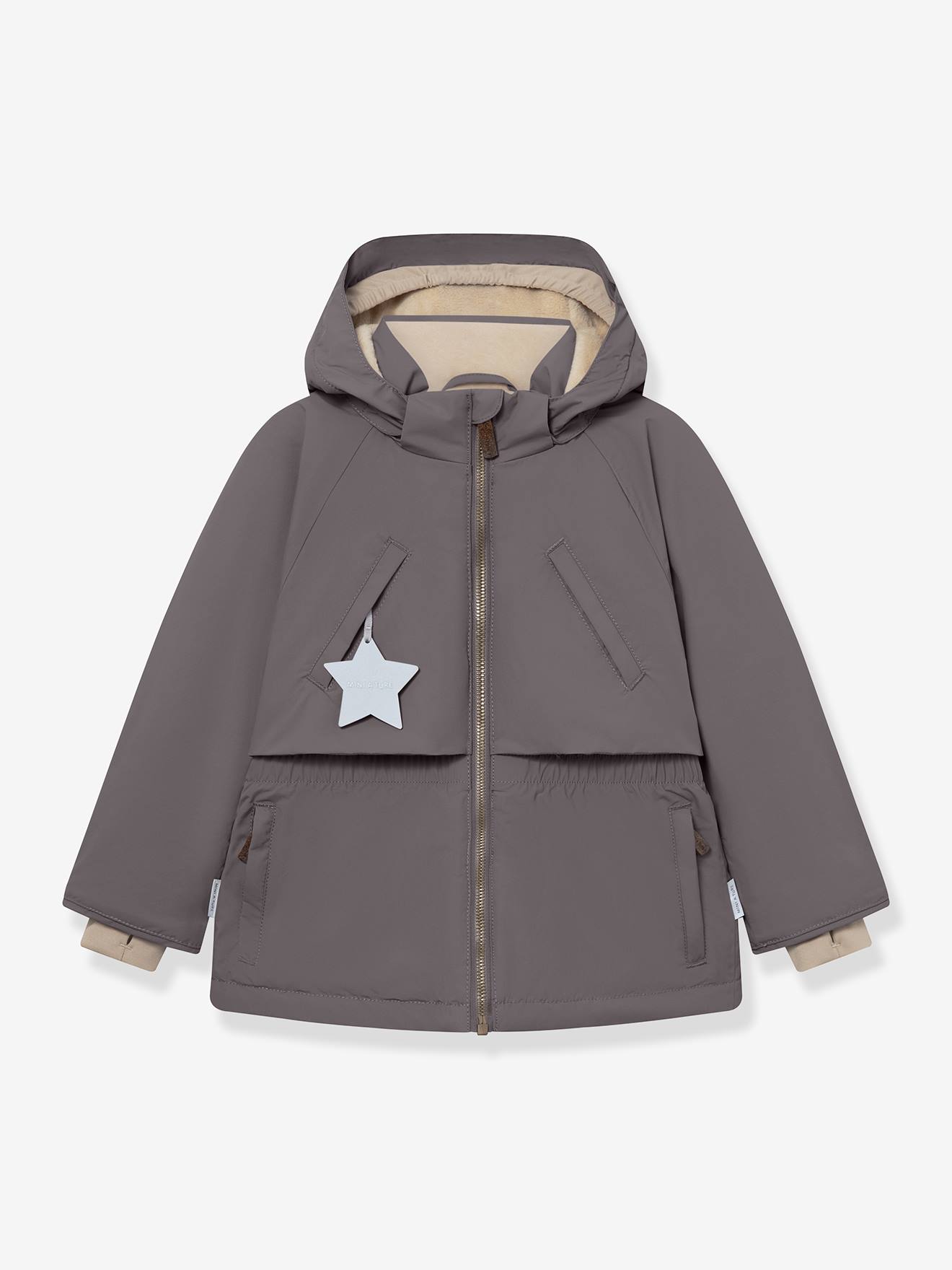 Veste d'hiver avec doublure polaire MATALGEANA fille MINI A TURE gris