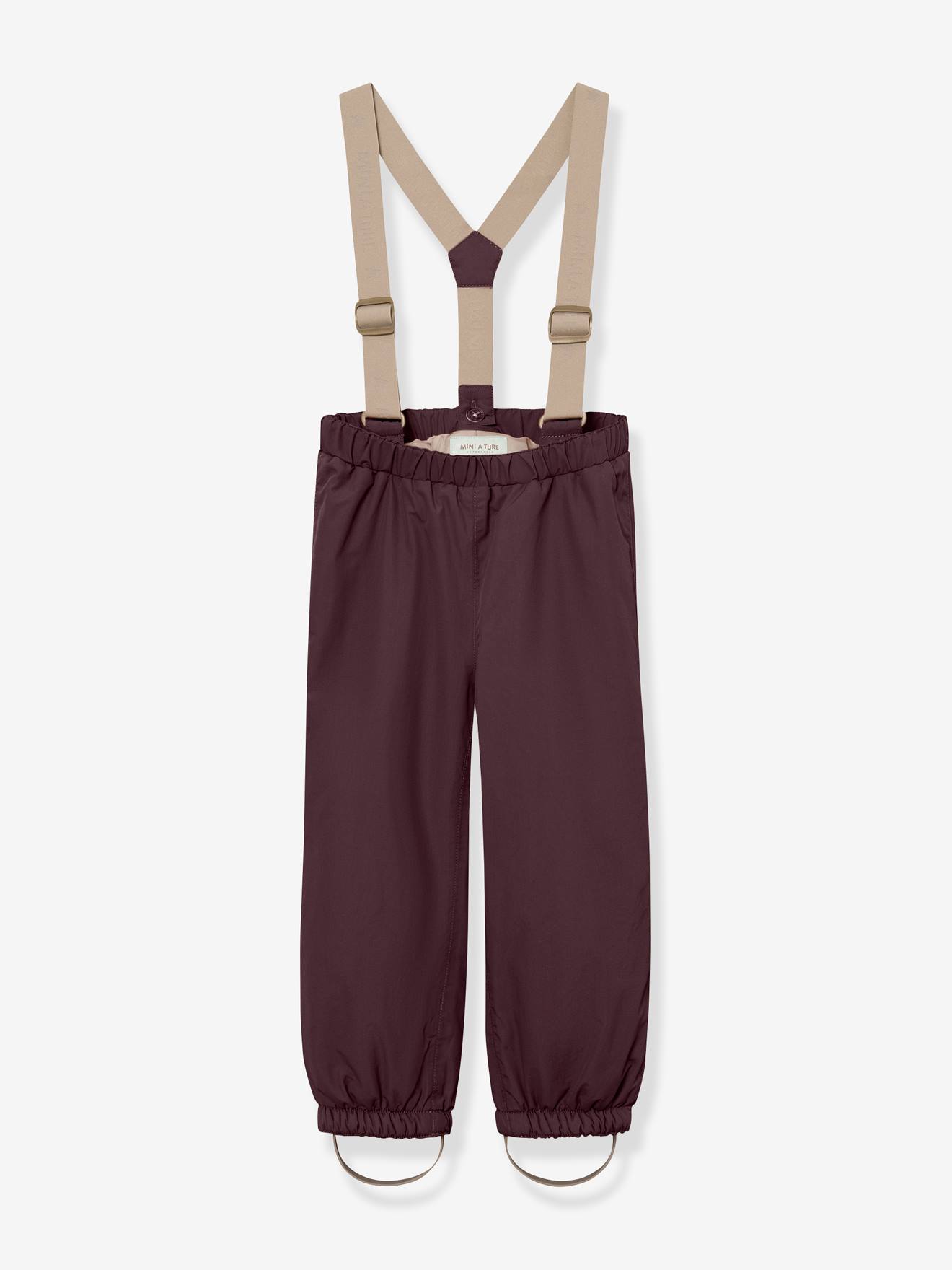 Pantalon de neige MATWILAS enfants MINI A TURE violet