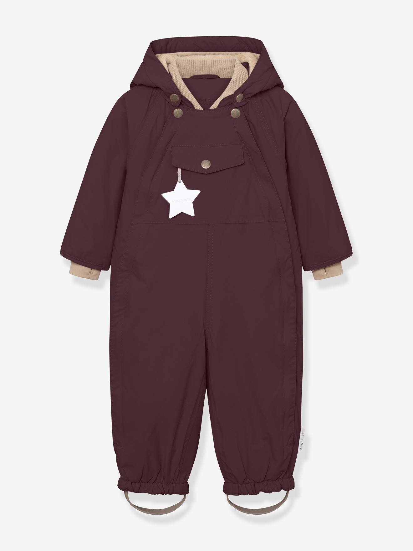 Combinaison de neige doublée polaire MATWISTI enfant MINI A TURE violet