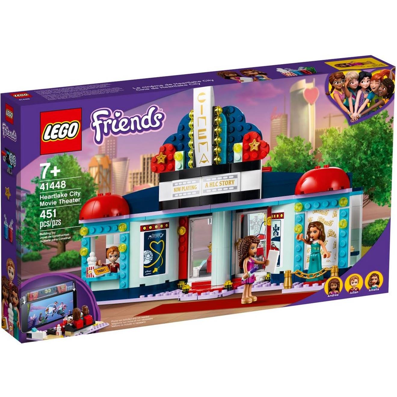 Le Cinéma De Heartlake City 41448 Multicolore