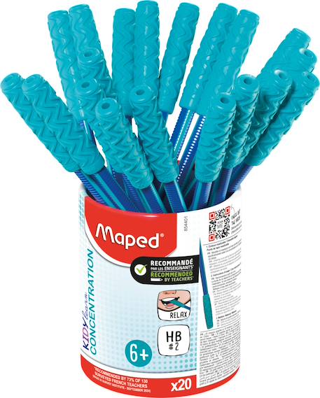 Fille-Accessoires-Crayons graphite kidy learn concentration