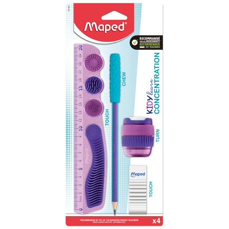 Set papeterie kidy learn concentration  - vertbaudet enfant