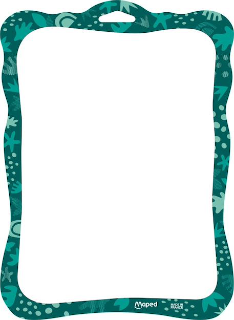Ardoise smiling planet recyclable  - vertbaudet enfant