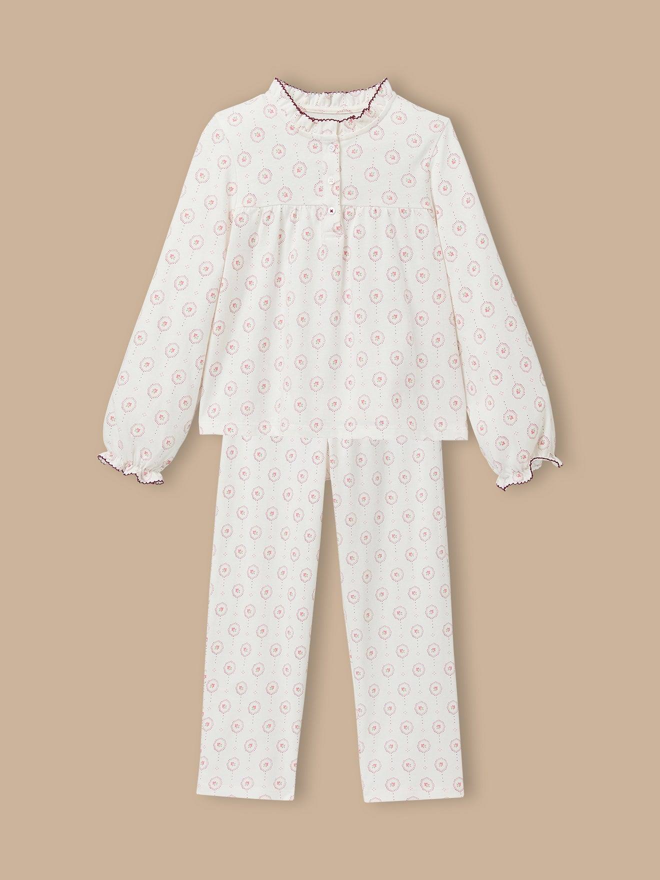 Pyjama En Jersey Imprimé Fille Imprimé Jane