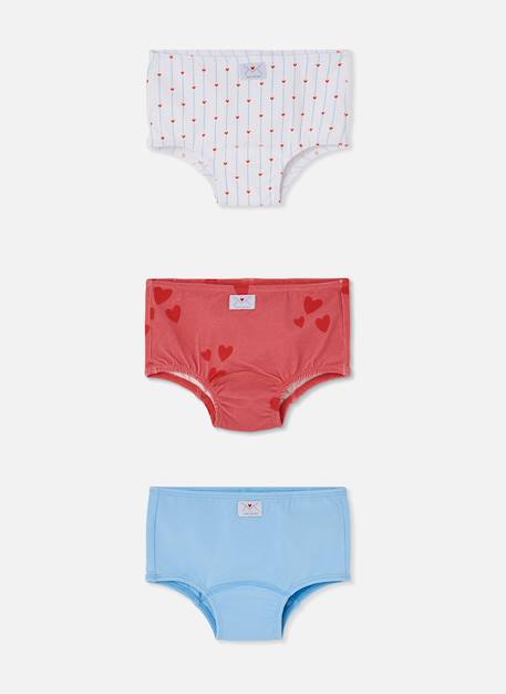 Fille-Lot 3 culottes imprimé fille