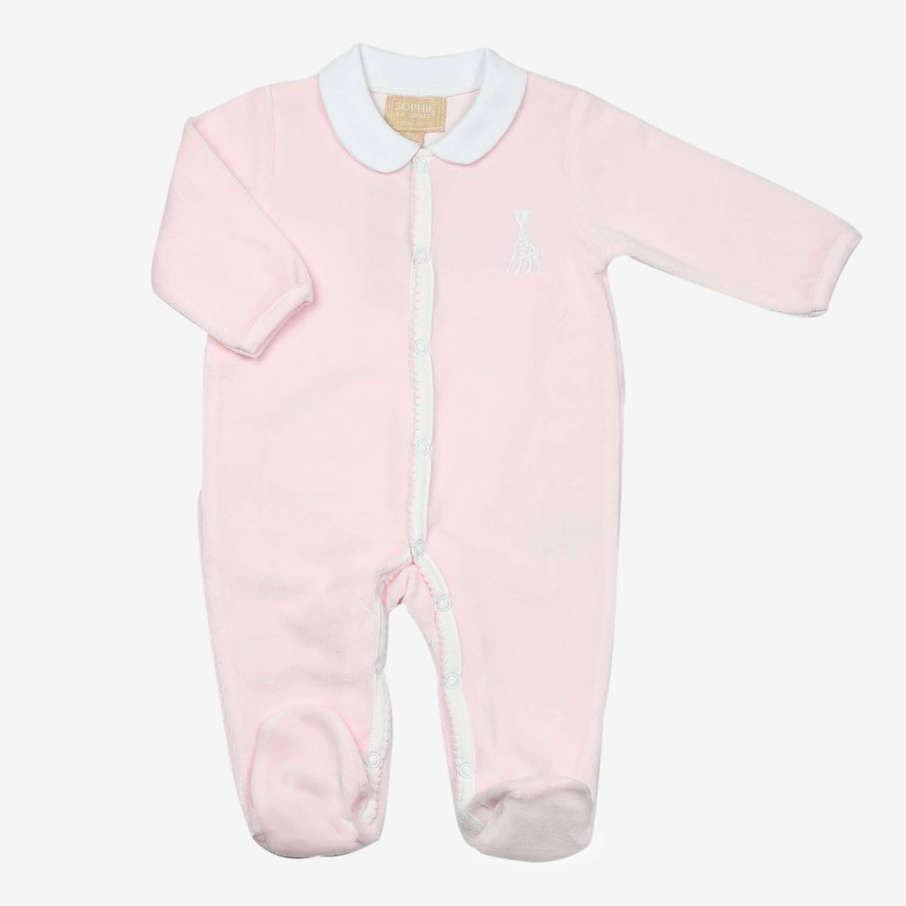 Dors Bien - Grenouillière Bébé Sophie La Girafe® Rosa