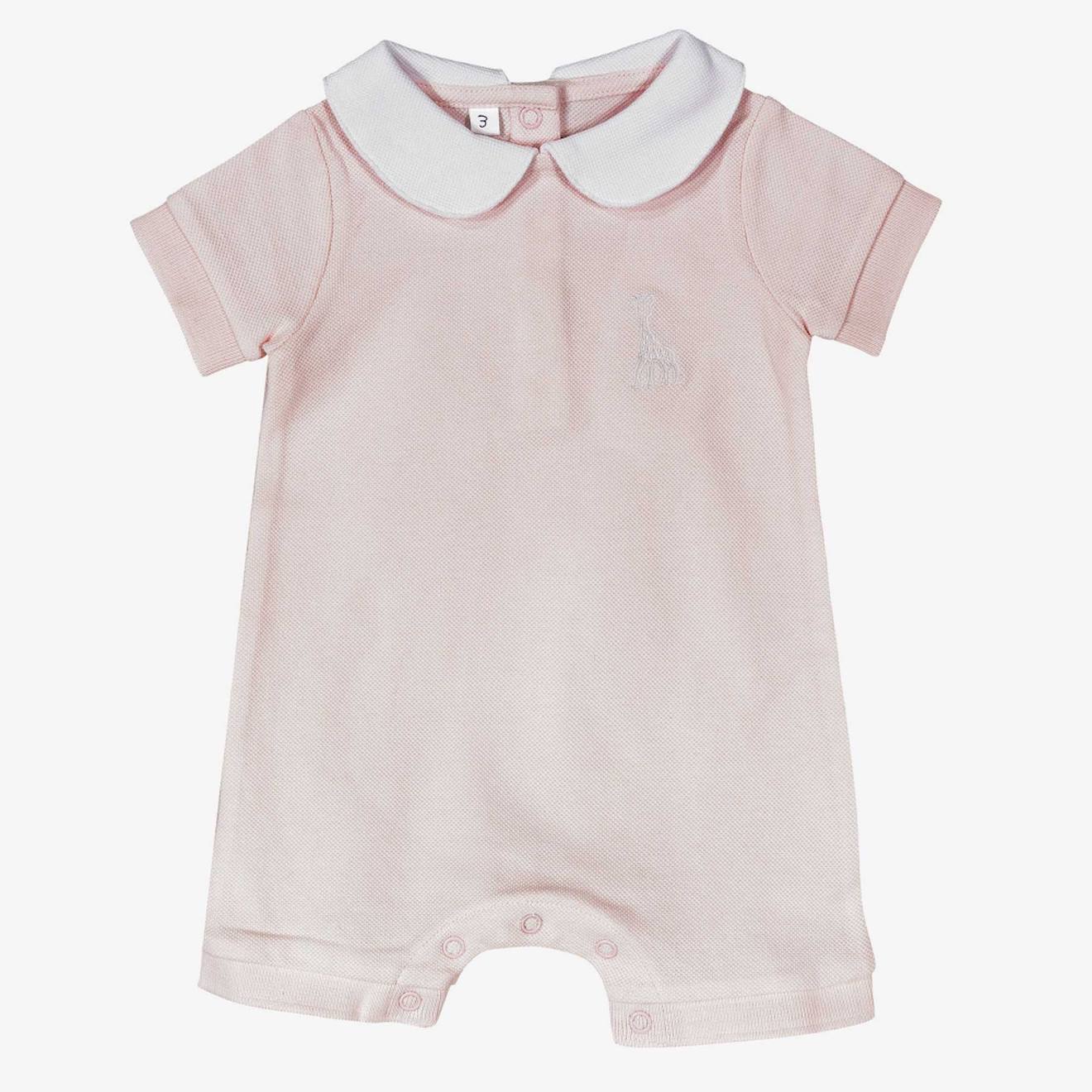 Combishort Bébé Sophie La Girafe® Rose