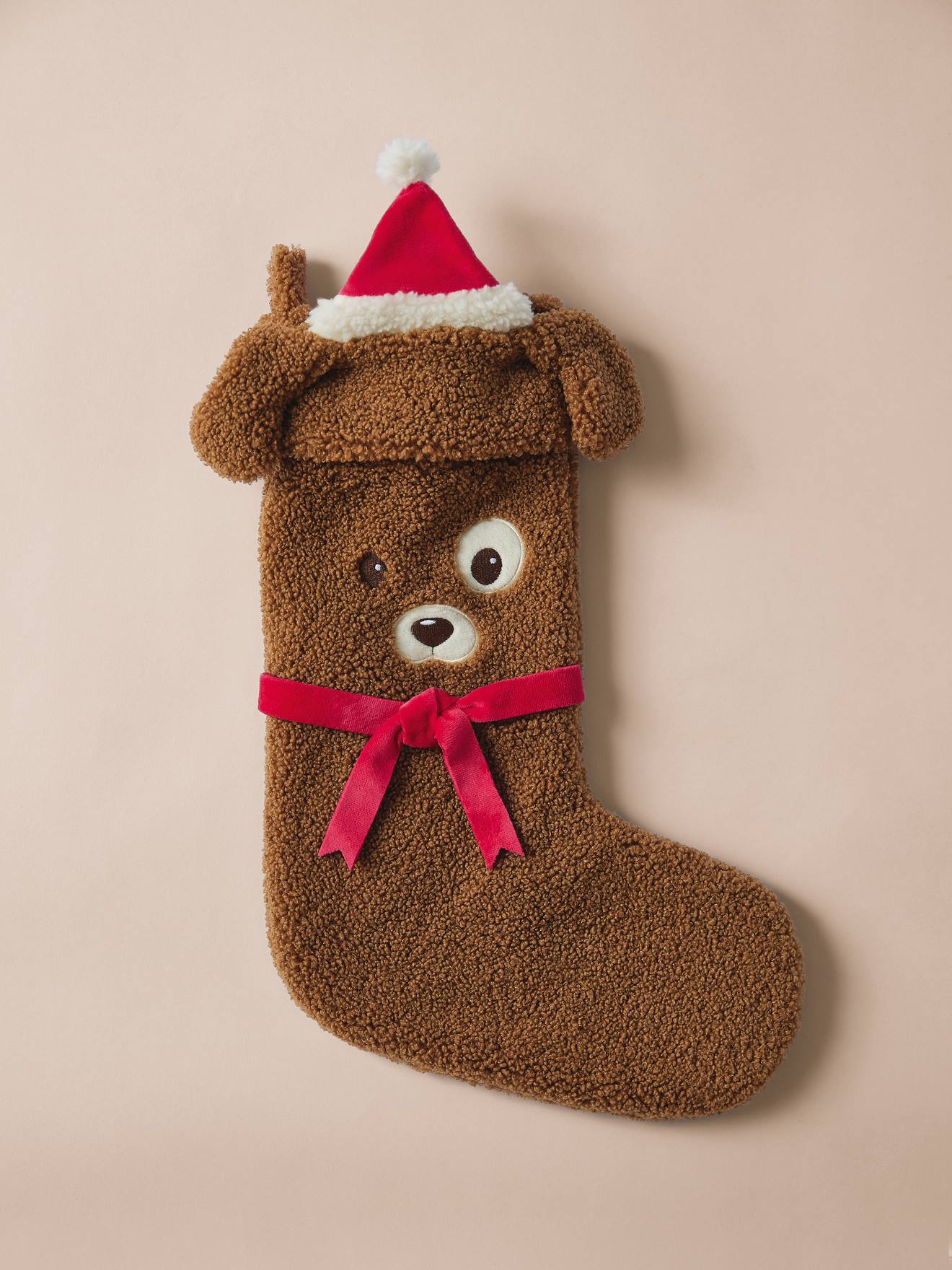 Chaussette de Noël pour animal chocolat