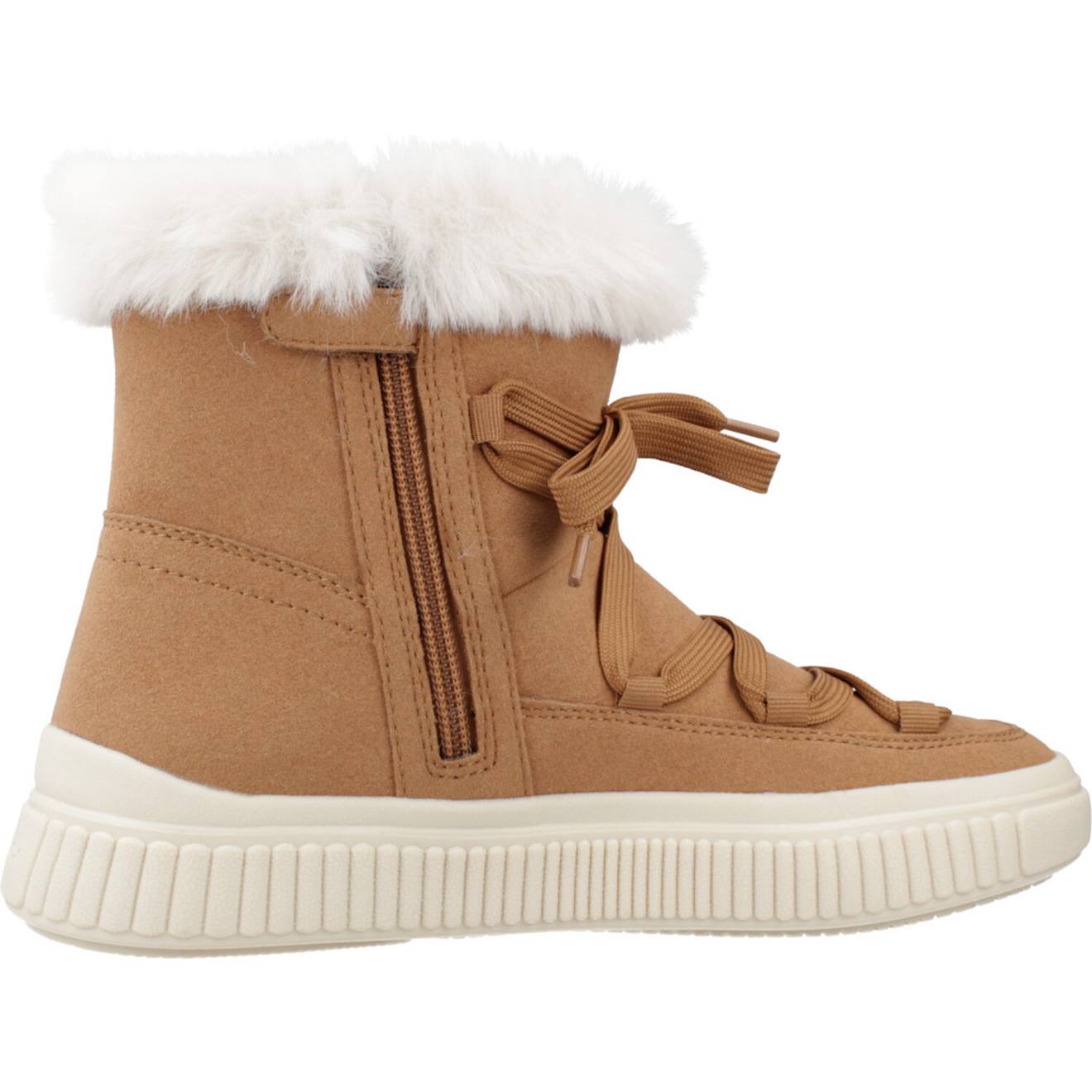 Bottes De Neige Fille Zippées J Laquinny Brun Clair Bottes De Neige Fille Zippées J Laquinny Brun Clair