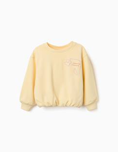 -Sweat en coton avec imprimé creativity