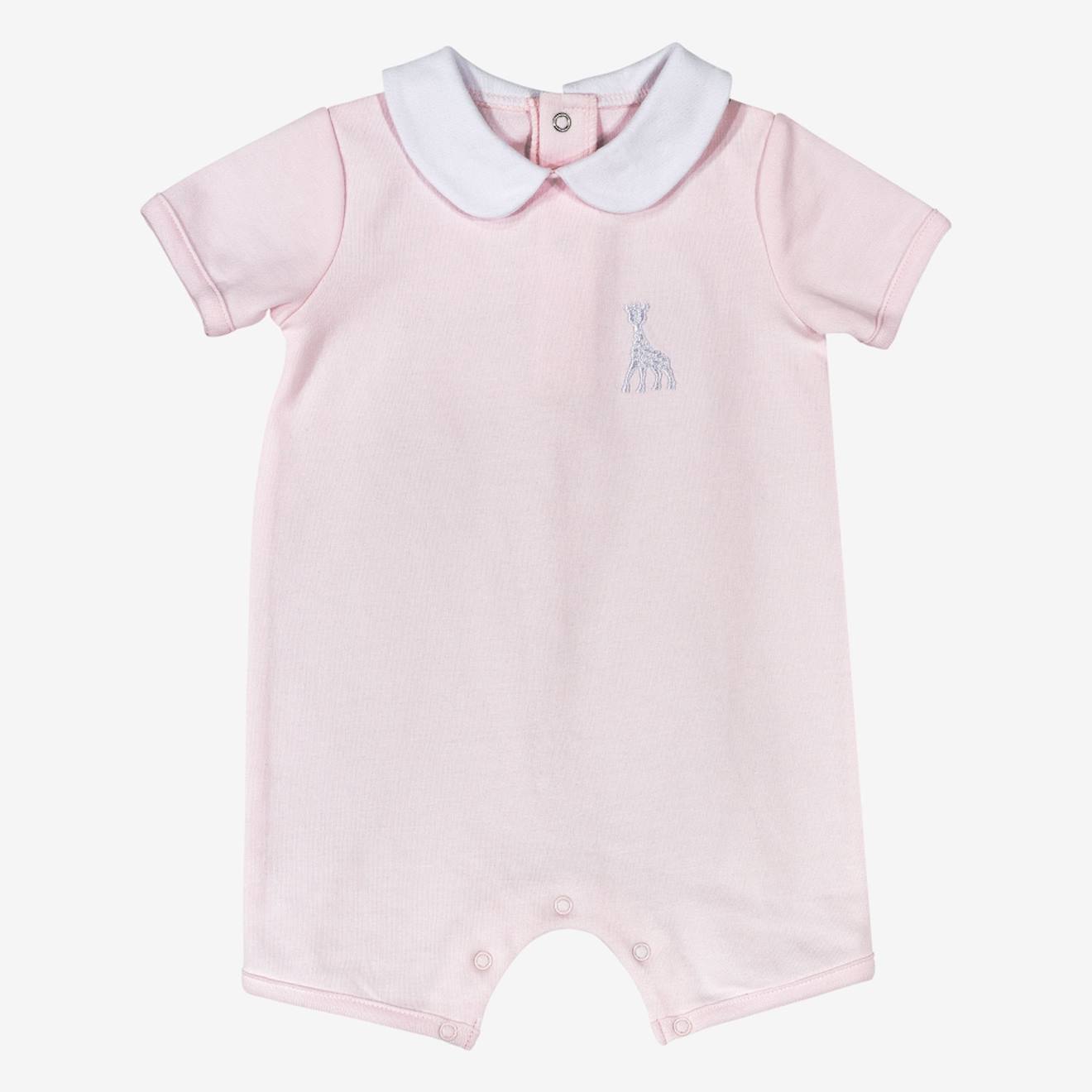Combishort Bébé Sophie La Girafe® Rosa